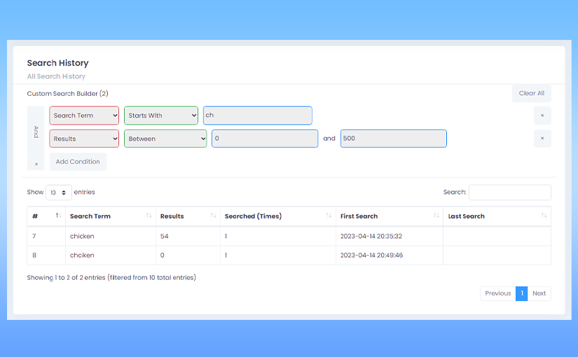 Implementing SearchBuilder with Yajra DataTables in Laravel: A Step-by-Step Guide